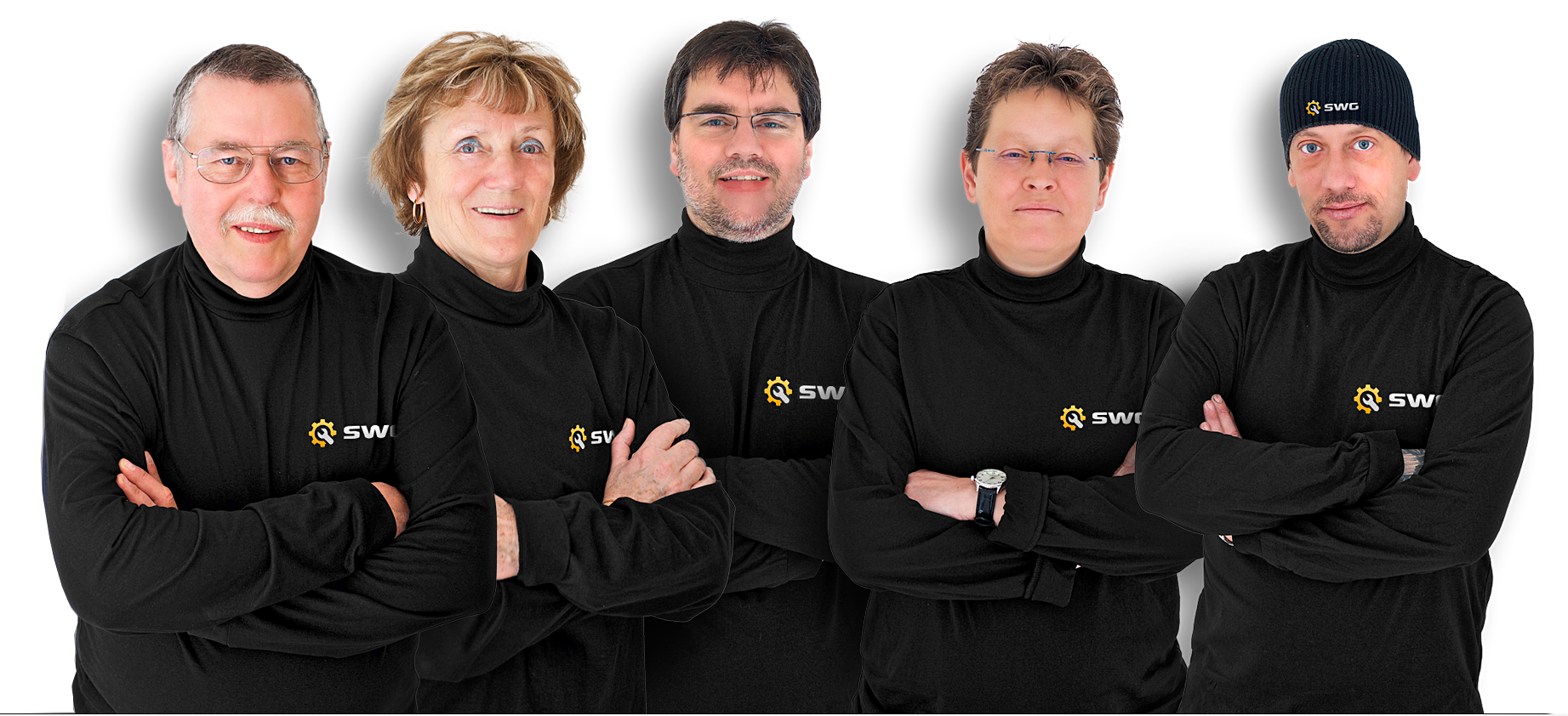 SWG Teamfoto Servicewerkstatt für Gleisbaukleinmaschinen Teamfoto